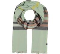 FRAAS Stola mit Karo-Design - 93x200 cm - leichter Schal für Frühling und Sommer - Sustainabiliy Edition