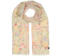FRAAS Stola mit zartem Blumen-Print - 50 x 180 cm - leichter Schal für Frühling und Sommer - Sustainability Edition