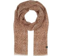 Fraas Schal mit rechteckiger Form und Label-Print in Beige, Größe One Size