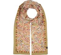 Fraas - Stola Schal mit romantischem Paisley-Design in Seidenmischung 760 olive - Gr. - OS