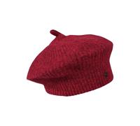 Fraas Strick-Baskenmütze Damen rot, ONE SIZE