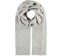 FRAAS Strickschal 35 x 200 cm - Schal Aus Wollmischung - Wärmend und Hautfreundlich - Für Damen und Herren Silver