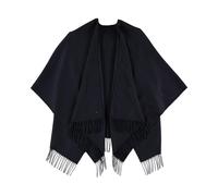 Fraas Poncho Damen blau, ONE SIZE
