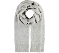 FRAAS Strickschal 35 x 200 cm - Schal Aus Wollmischung - Wärmend und Hautfreundlich - Für Damen und Herren Silver
