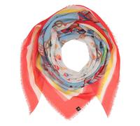 FRAAS - Tuch Sustainability Edition - Tuch mit maritimem Strandhäuschen-Design true blue - Gr. - OS