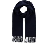 FRAAS Wool Scarf with Fringes Navy