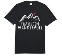 Fräulein Wandervoll Wanderfrau Hobby Berge Damen Comfort Colors Adult Heavyweight T-Shirt