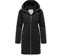 Wintermantel RAGWEAR "Noita YOUMODO", Damen, Gr. XXXL(46), schwarz, Obermaterial: 100% Polyester, Innenfutter: 100% Polyester, Wattierung: 100% Polyester, tailliert ca. Mitte Oberschenkel, Ärmel ohne 