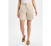 Franco Callegari Shorts mit Leinenanteil Damen beige, 38