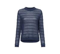 Franco Callegari Strickpullover aus Leinen Damen indigo, S
