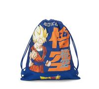 Franco Cosimo Panini Dragon Ball-Rucksack mit Kordelzug, blau, M, Casual