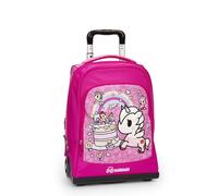 Franco Cosimo Panini Mädchen Zaino Scuola Tokidoki Trolley Rucksack, Mehrfarbig