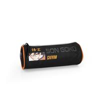 Franco Cosimo Panini - Offizielles Dragon Ball Federmäppchen, leicht und kompakt, mit praktischem Reißverschluss, 8 x 22 x 8 cm, Schwarz