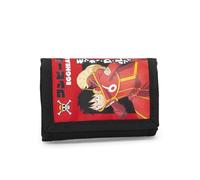 Franco Cosimo Panini One Piece - Offizielle Geldbörse One Piece mit praktischem Klettverschluss, Außentasche und Innenfächern, Geschenkidee für Kinder und Jugendliche, 13 x 8,5/24 cm, rot, 13 x 8,5/24