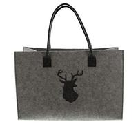 FRANK FLECHTWAREN Filztasche Hirsch