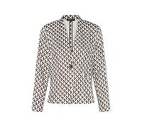FRANK WALDER - Blazer NOS mit grafischem Print khaki/ecru - Gr. - 38