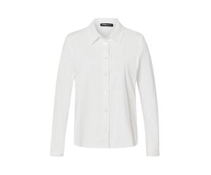 FRANK WALDER - Bluse CASUAL in Unifarben ecru - Gr. - 44