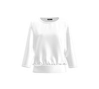 FRANK WALDER - Blusenshirt ELEMENTS mit elegant geschnittenem Rundhals ecru - Gr. - 44