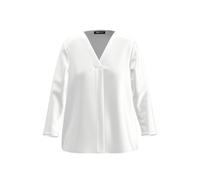 FRANK WALDER - Blusenshirt ELEMENTS mit elegantem V-Ausschnitt ecru - Gr. - 38