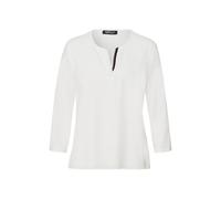 FRANK WALDER - Blusenshirt NOS im Materialmix ecru - Gr. - 40