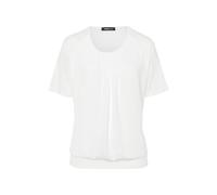FRANK WALDER - Blusenshirt NOS im Materialmix ecru - Gr. - 44