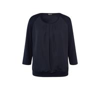 FRANK WALDER - Blusenshirt NOS im Materialmix ink - Gr. - 44