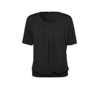 FRANK WALDER - Blusenshirt NOS im Materialmix schwarz - Gr. - 52