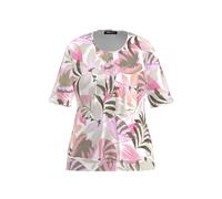 FRANK WALDER - Blusenshirt NOS mit ansprechendem floralen Dessin tea rose/taupe/ecru - Gr. - 42