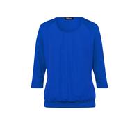 FRANK WALDER - Blusenshirt NOS mit doppeltem Vorderteil royal blau - Gr. - 38