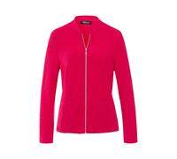 FRANK WALDER - Jerseyjacke NOS mit sportlich femininem Touch ruby red - Gr. - 38