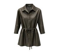 FRANK WALDER - Leichtjacke COOL MATCHA mit Bindegürtel - Gr. - 38