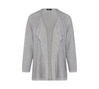 FRANK WALDER - Leichtjacke LOVELY SOFT TONES mit Wasserfallkragen grey - Gr. - 40