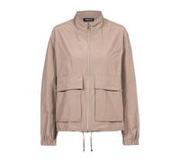 FRANK WALDER - Leichtjacke SALTED TANGERINE mit Kordelzug am Saum affogato - Gr. - 44