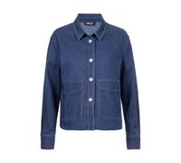 FRANK WALDER - Leichtjacke SEASIDE BLOOM mit Knopfleiste jeans - Gr. - 42