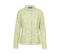 FRANK WALDER - Leichtjacke SUNKISSED JUNGLE mit aufgesetzten Taschen lime green/ecru - Gr. - 48