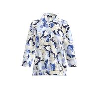 FRANK WALDER - Poloshirt NOS aus Ecovero Viskose light aqua/pacific blue - Gr. - 40