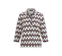 FRANK WALDER - Poloshirt NOS mit Schmuckband merlot/ink/ecru - Gr. - 44