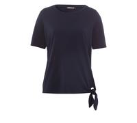 FRANK WALDER - Shirt ELEMENTS mit Knotendetail ink - Gr. - 44