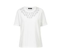 FRANK WALDER - Shirt LOVELY SOFT TONES mit Schmucksteinen ecru - Gr. - 48