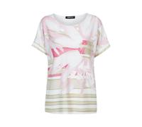 FRANK WALDER - Shirt SUNSET IN PINK mit Ärmelumschlag pink blush/ecru - Gr. - 42