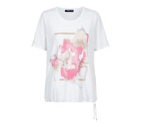 FRANK WALDER - Shirt SUNSET IN PINK mit Gummibündchen pink blush/ecru - Gr. - 46