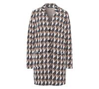 FRANK WALDER - Strickjacke CARAMEL CHIC mit Kuschelfaktor caramel/schwarz/ecru - Gr. - 46