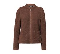 FRANK WALDER - Strickjacke NOS aus Bouclégarn marone - Gr. - 38