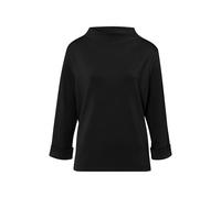 FRANK WALDER - Sweatshirt CASUAL aus weichem Modal-Mix schwarz - Gr. - 42