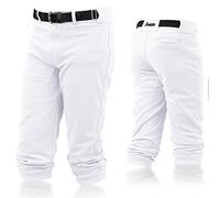 Franklin Sports Baseballhose für Jungen - weiße Baseball- und Softballhose - Jungen + Mädchen Jugendhose - Klassische Passform Kinderhose mit Gürtelschlaufe - Größe M