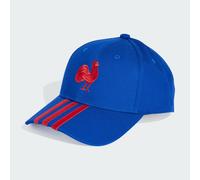 adidas Frankreich 3-Streifen Baseball Kappe Blau, Damen, Größe: M