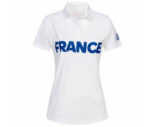 Frankreich adidas Condivo Classic Damen Basketball Polo-Shirt BQ4442 36