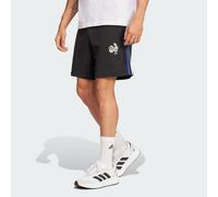 Frankreich Essentials 3-Streifen French Terry Shorts Black 2XS