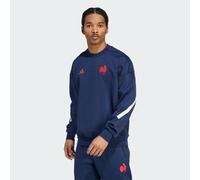 adidas Frankreich Travel Sweatshirt, Farbe Blau, Größe XL