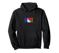 Frankreich & Vanuatu Flaggen - Französisch Vanuatuan Pullover Hoodie